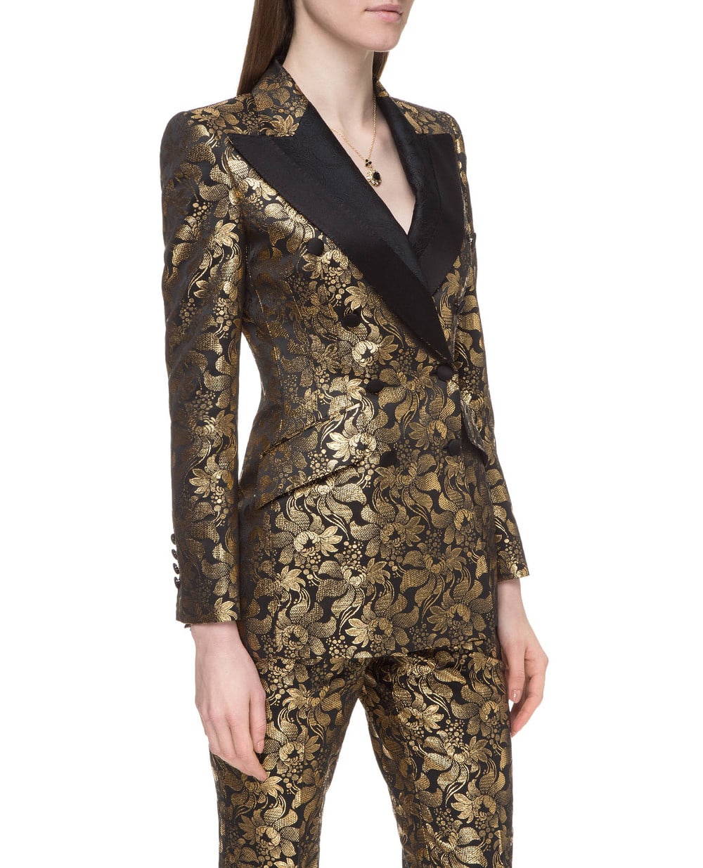 Жаккардовый жакет Turlington Dolce&Gabbana F29DIT-HJMG8, разноцветный цвет • Купить в интернет-магазине Kameron