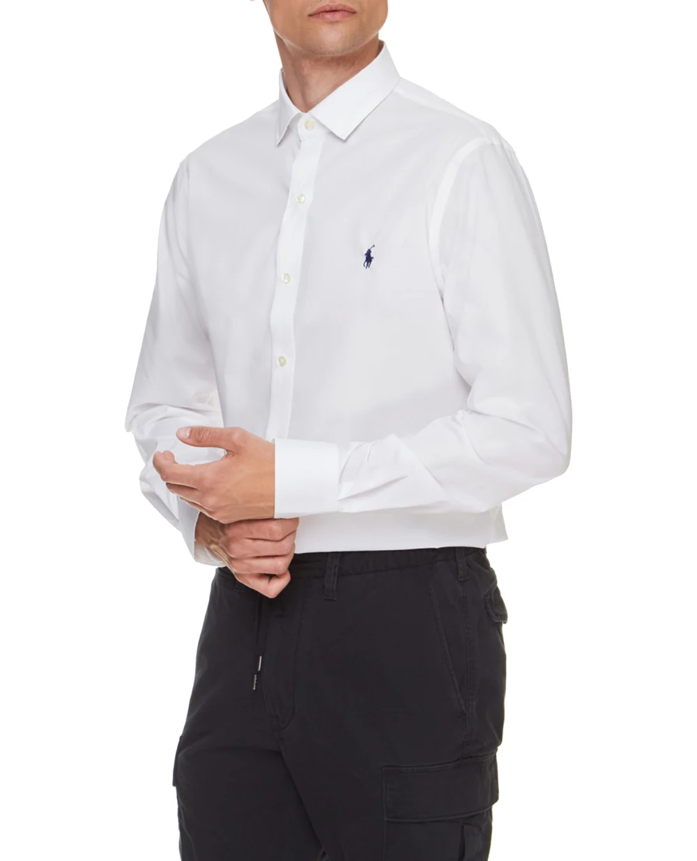 Рубашка Polo Ralph Lauren 712825279001, белый цвет • Купить в интернет-магазине Kameron