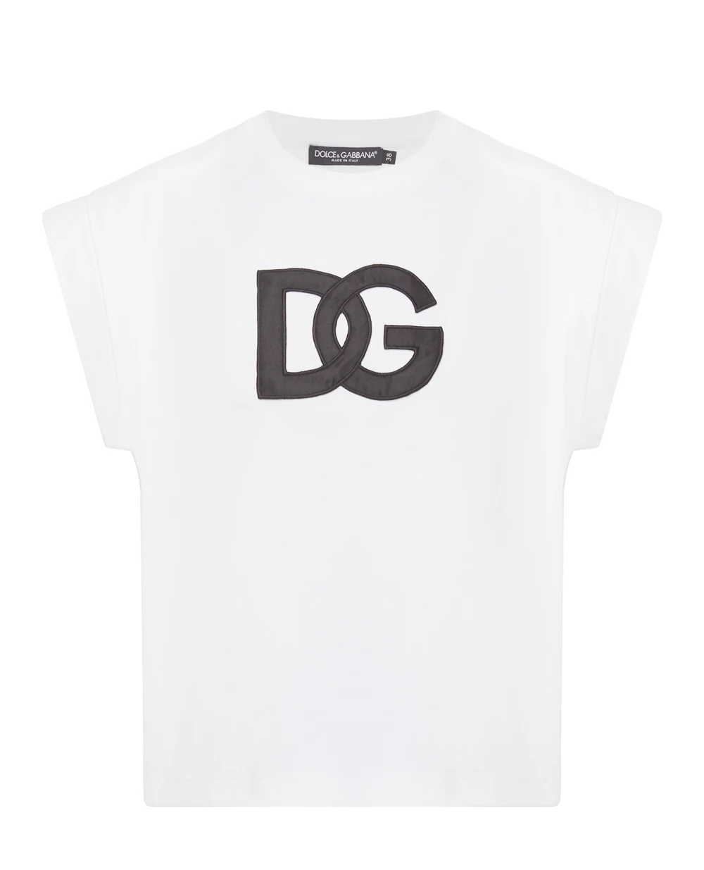 Топ Dolce&Gabbana F8Q31Z-HU7H8, белый цвет • Купить в интернет-магазине Kameron