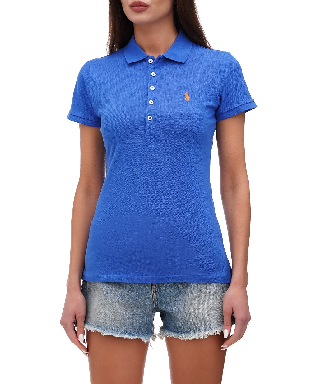 Поло Polo Ralph Lauren 211870245021, синий цвет • Купить в интернет-магазине Kameron