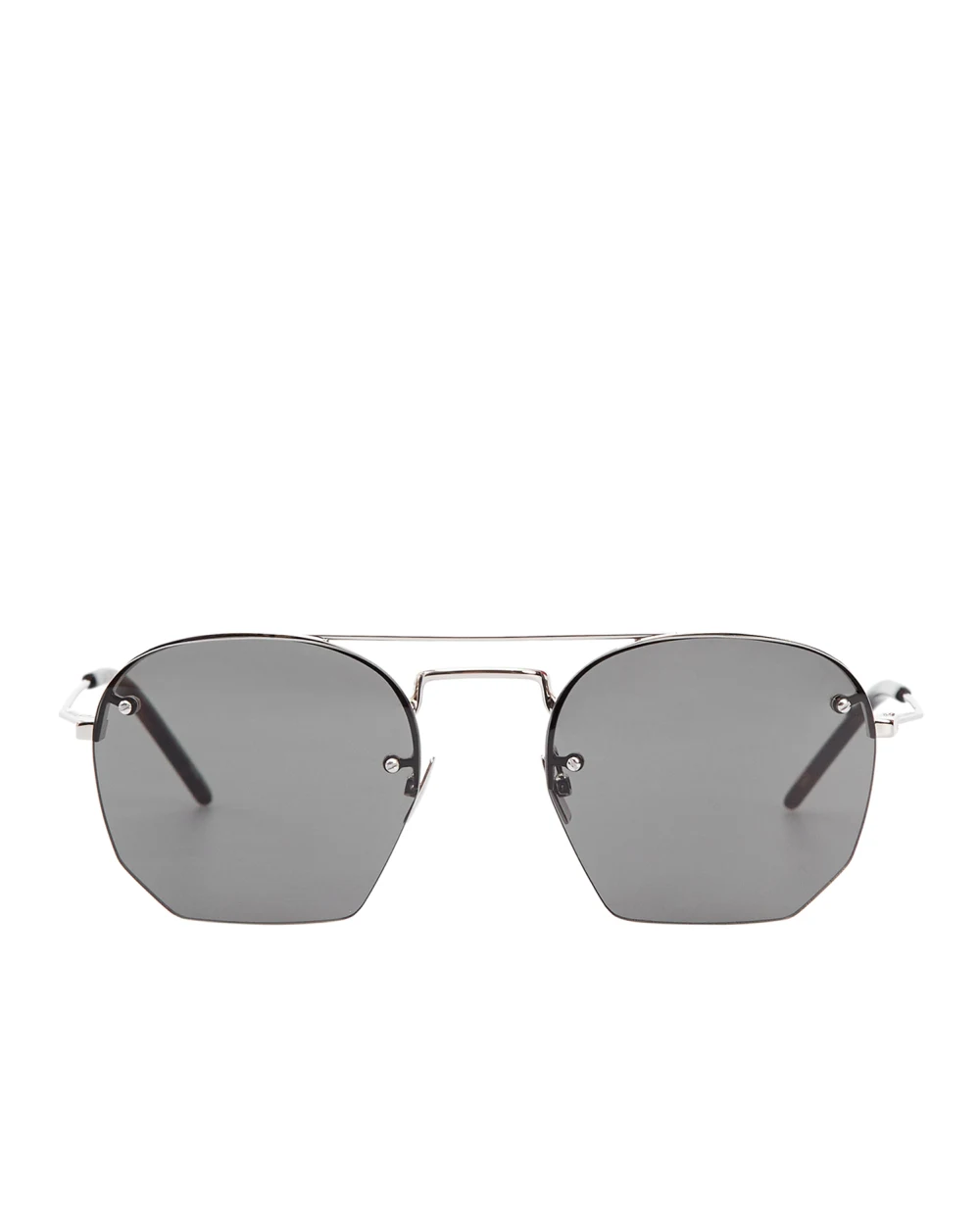 Солнцезащитные очки Saint Laurent 652334-Y9902, серый цвет • Купить в интернет-магазине Kameron