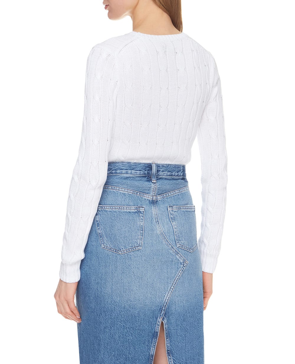 Джемпер Polo Ralph Lauren 211580009005, белый цвет • Купить в интернет-магазине Kameron