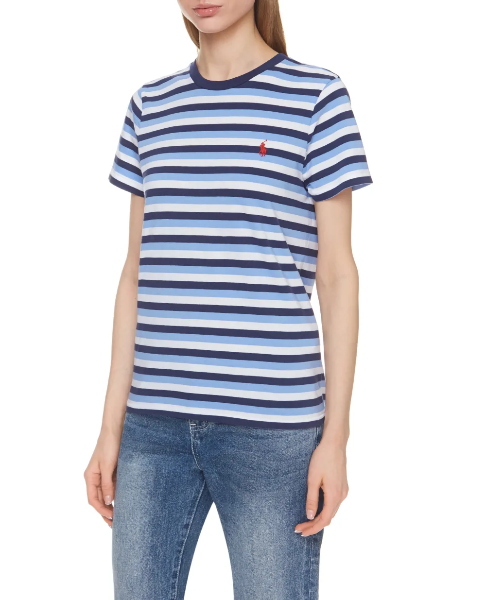 Футболка Polo Ralph Lauren 211827923001, синий цвет • Купить в интернет-магазине Kameron