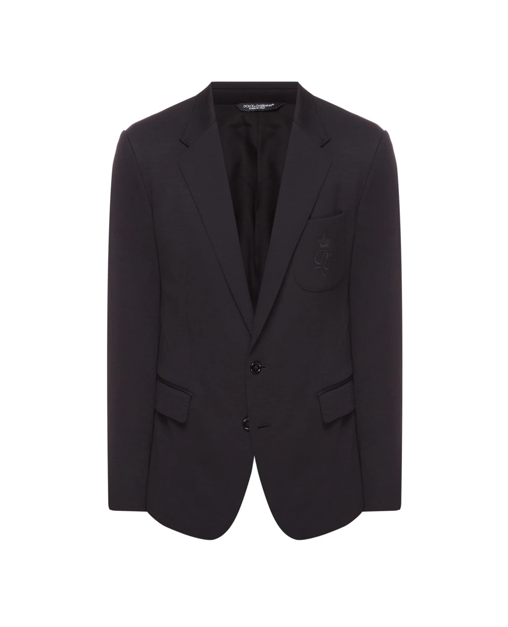 Шерстяной пиджак Dolce&Gabbana G2NF4Z-GEZ21, черный цвет • Купить в интернет-магазине Kameron