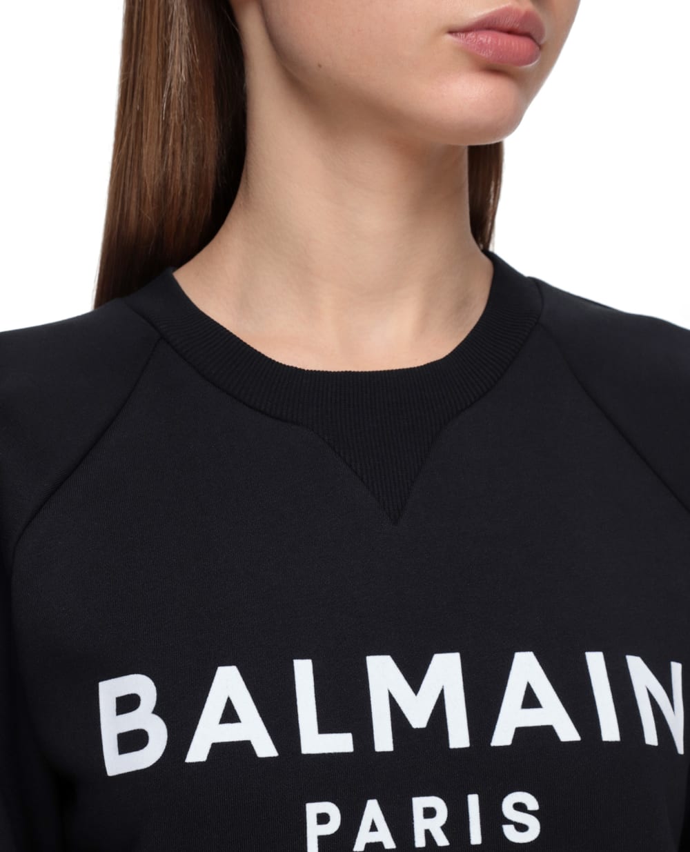 Свитшот Balmain VF13691B014, черный цвет • Купить в интернет-магазине Kameron