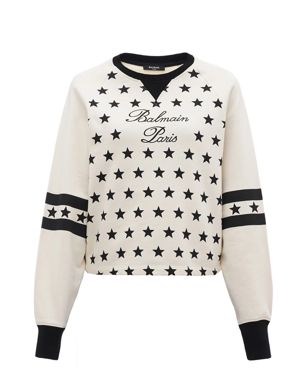 Свитшот Balmain CF1JO066GD27, бежевый цвет • Купить в интернет-магазине Kameron