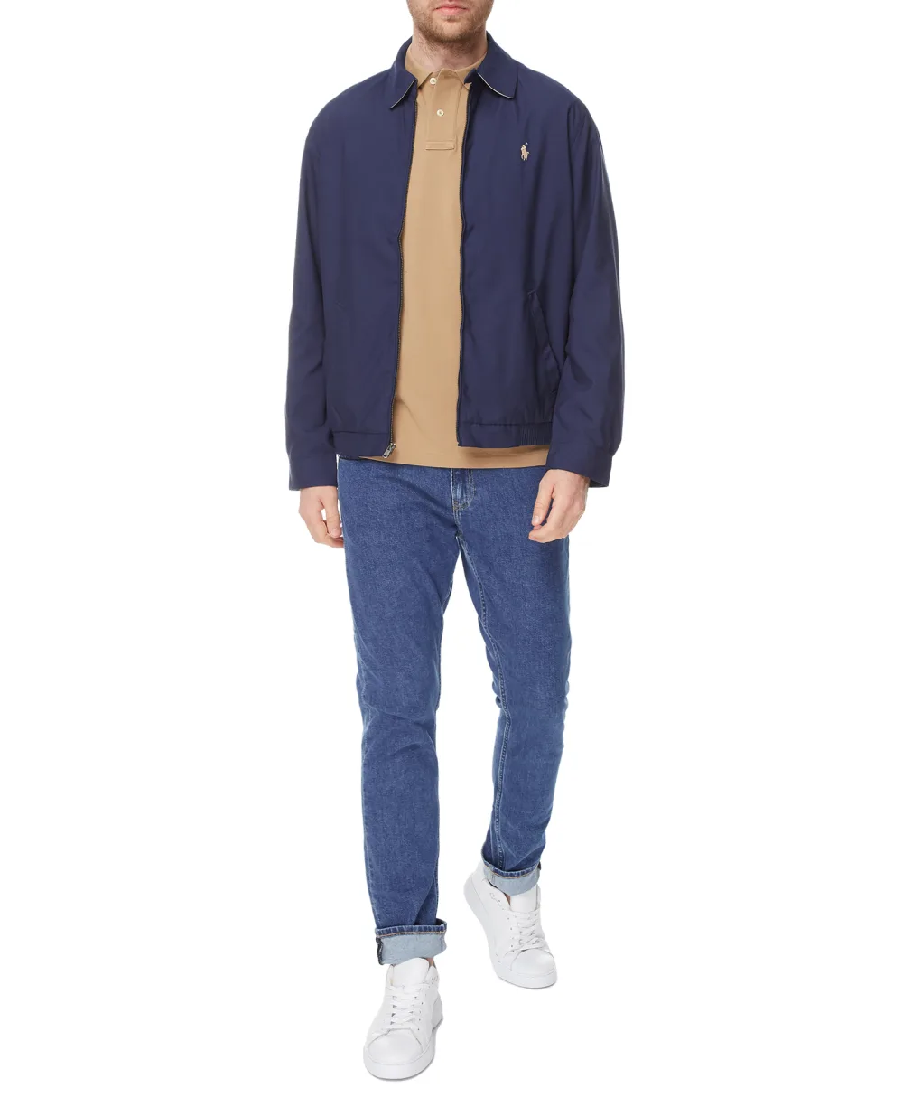 Поло Polo Ralph Lauren 710680784230, бежевый цвет • Купить в интернет-магазине Kameron