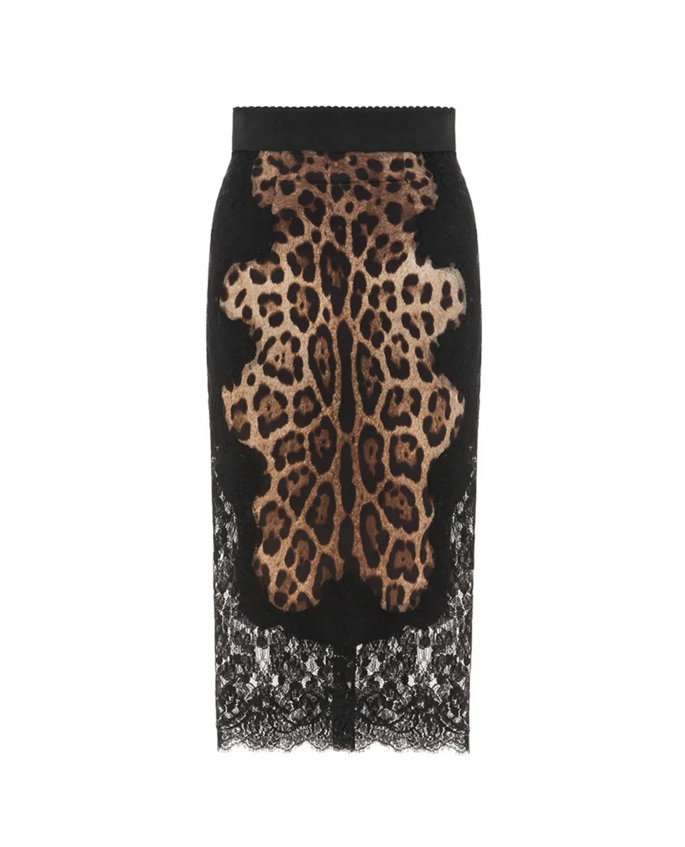 Юбка Dolce&Gabbana F4BHCT-FSAXY, черный цвет • Купить в интернет-магазине Kameron
