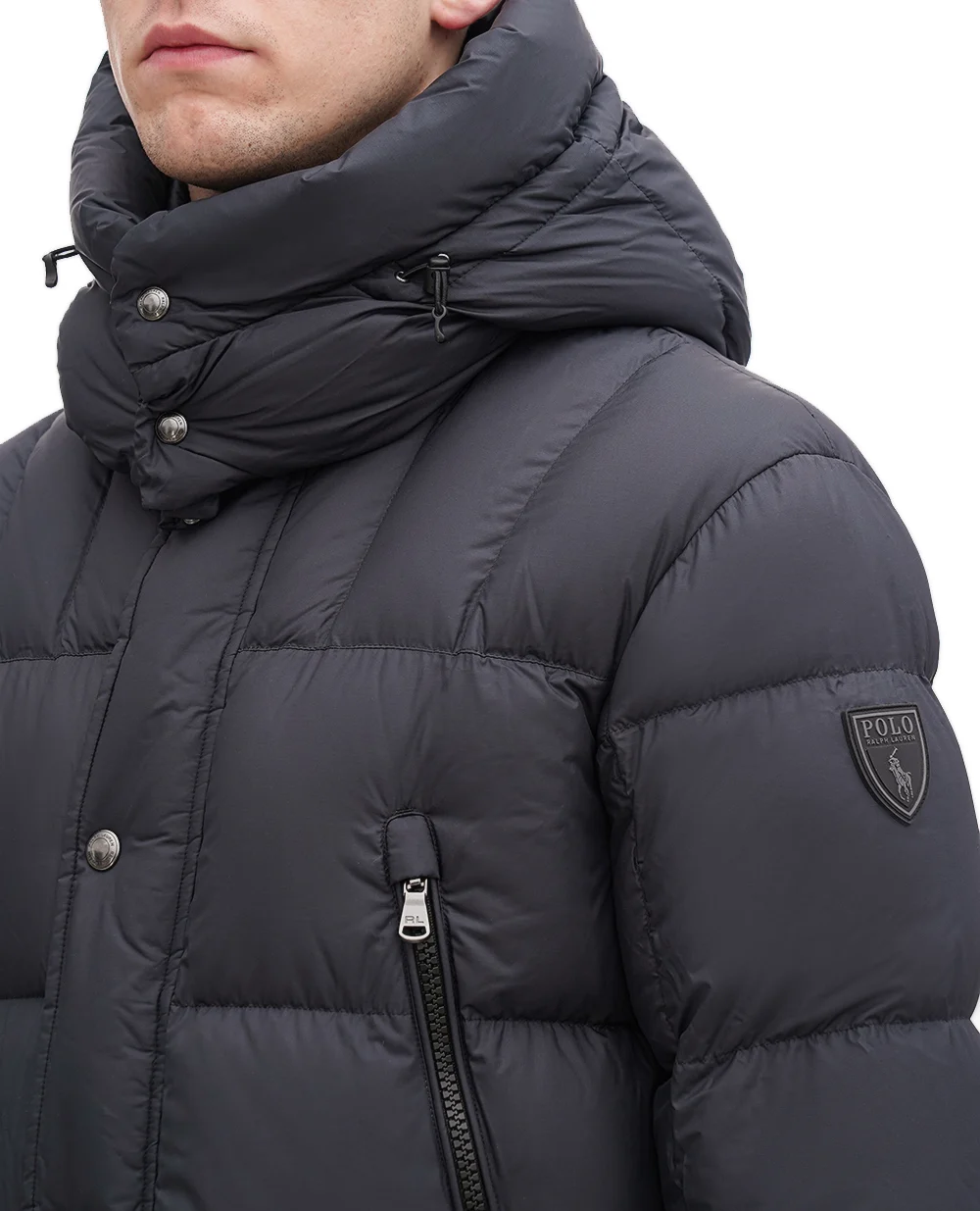Пуховик Polo Ralph Lauren 710907553002, черный цвет • Купить в интернет-магазине Kameron