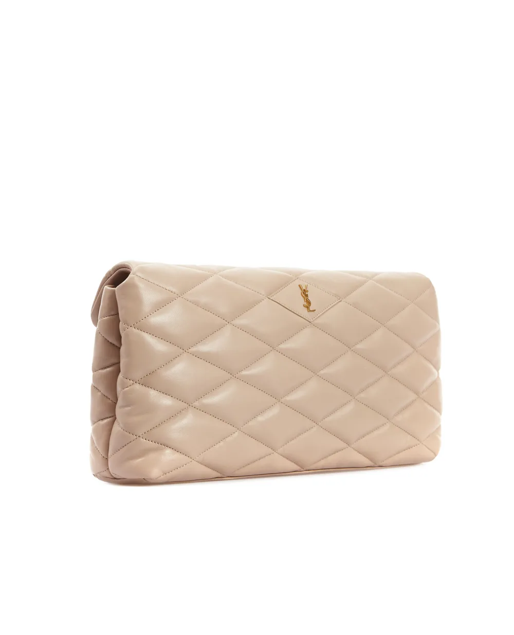 Кожаная сумка Sade Saint Laurent 655004-1EL01-, бежевый цвет • Купить в интернет-магазине Kameron