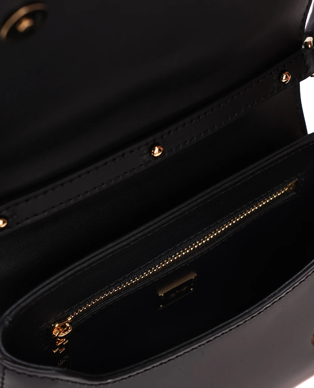 Кожаная сумка DG Logo Mini Dolce&Gabbana BB7568-A1471, черный цвет • Купить в интернет-магазине Kameron