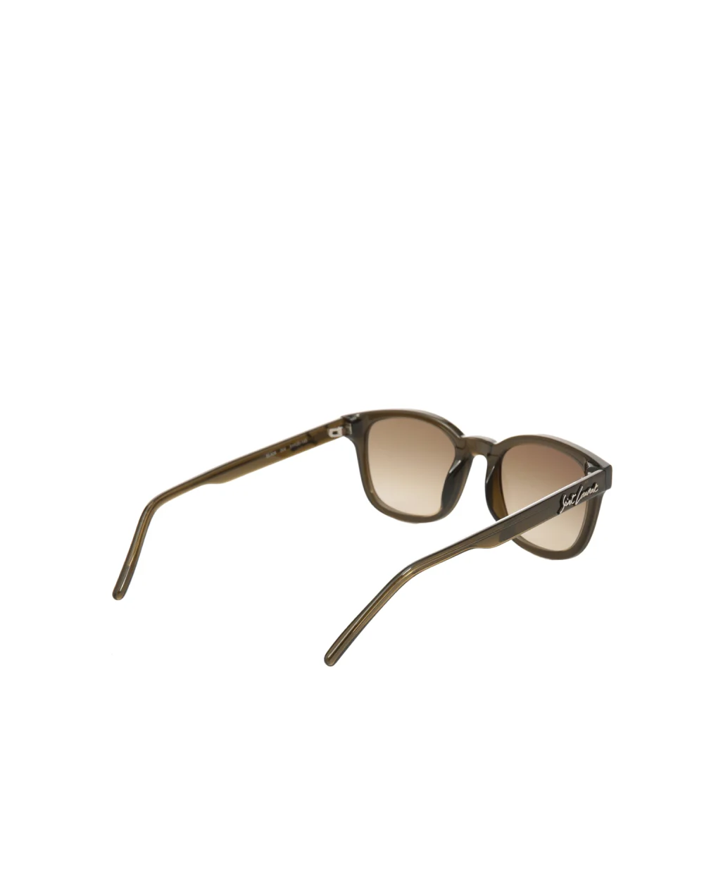 Солнцезащитные очки Saint Laurent 635974-Y9901, оливковый цвет • Купить в интернет-магазине Kameron