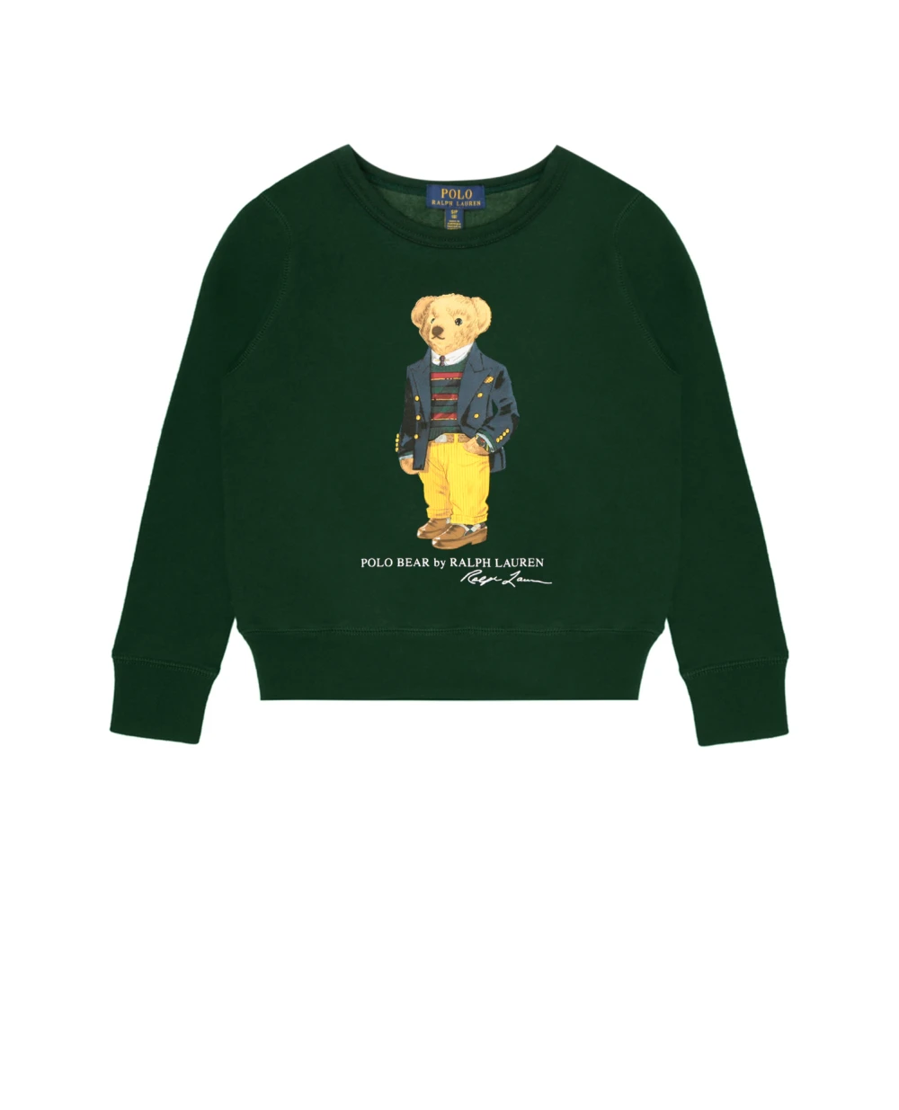 Свитшот Polo Ralph Lauren Kids 323853796004, зеленый цвет • Купить в интернет-магазине Kameron