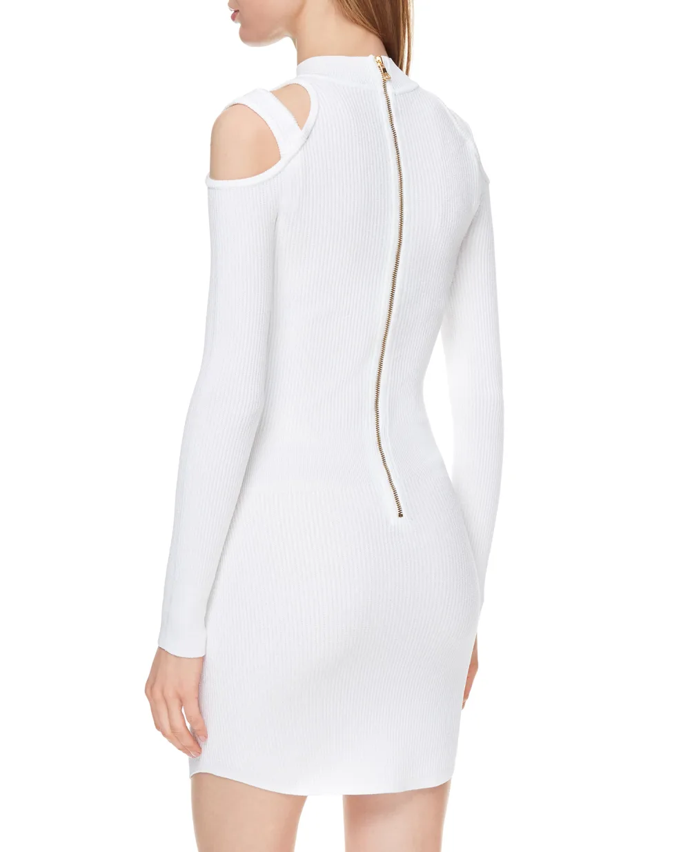 Платье Balmain VF0R8100K211, белый цвет • Купить в интернет-магазине Kameron