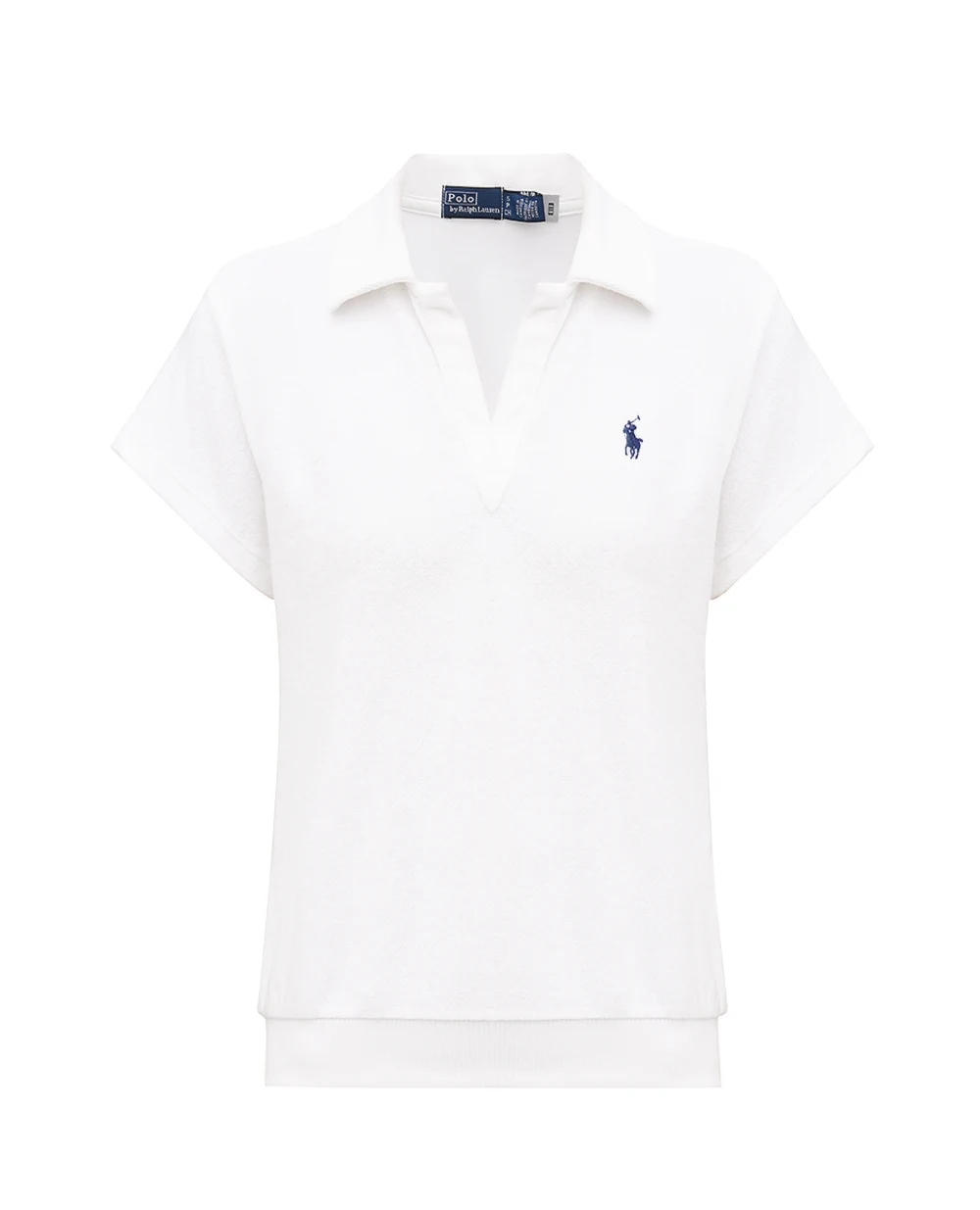 Поло Polo Ralph Lauren 211936221001, белый цвет • Купить в интернет-магазине Kameron