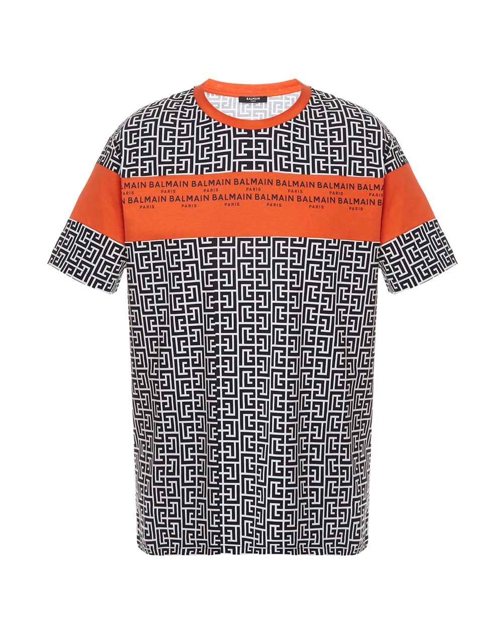 Футболка Balmain XH1EG010BB18, разноцветный цвет • Купить в интернет-магазине Kameron