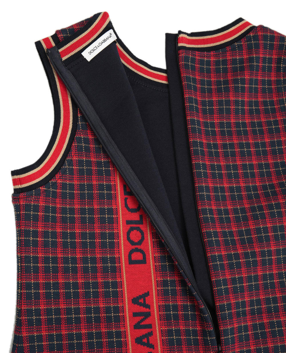 Платье Dolce&Gabbana Kids L52DN2-FQGAE-B, разноцветный цвет • Купить в интернет-магазине Kameron