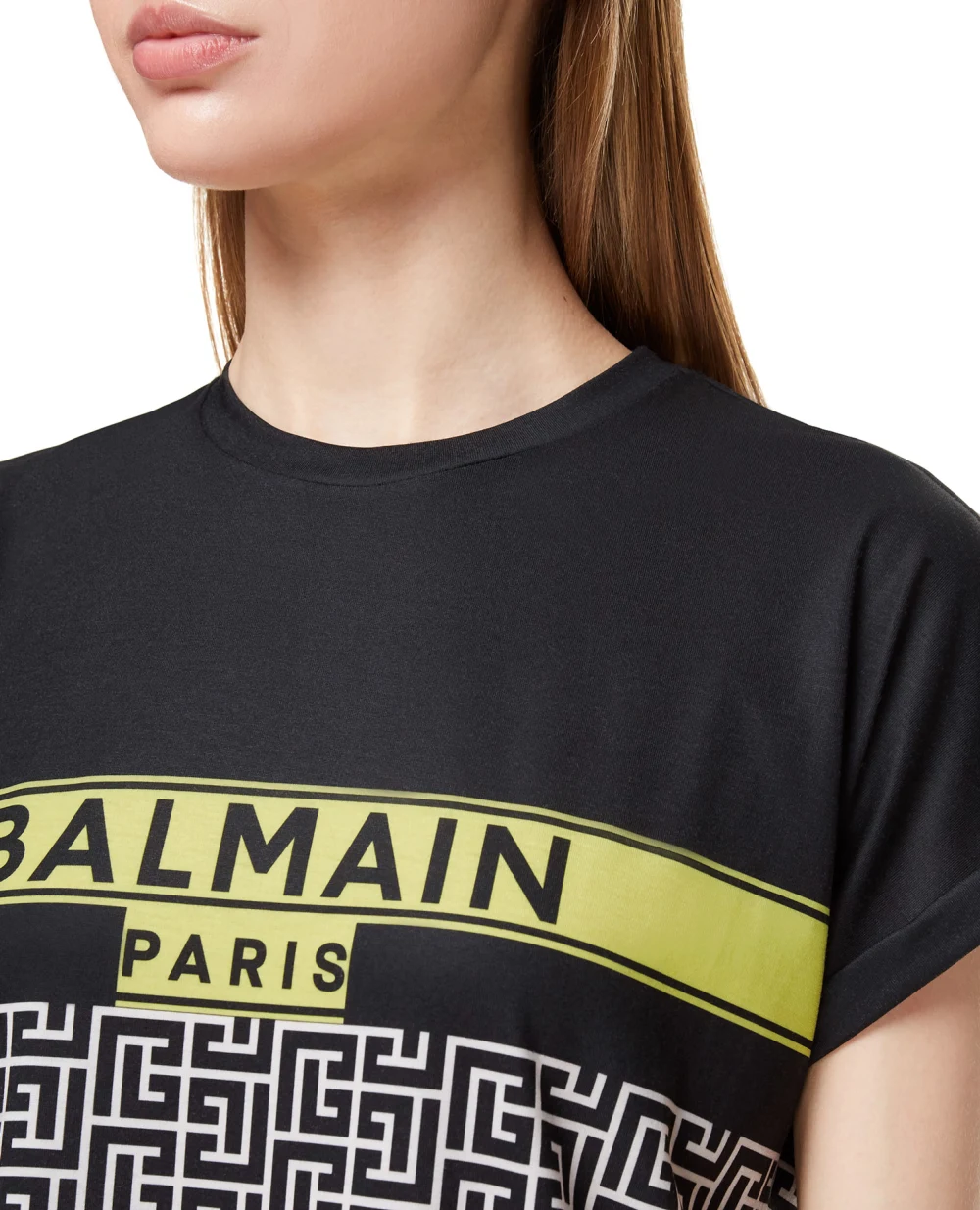 Футболка Balmain VF0EF010B033, черный цвет • Купить в интернет-магазине Kameron
