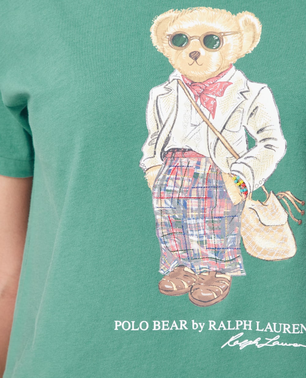 Футболка Polo Bear Polo Ralph Lauren 211892607001, зеленый цвет • Купить в интернет-магазине Kameron