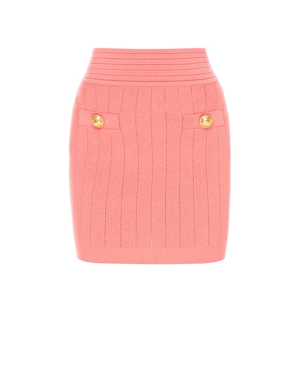 Юбка Balmain XF1LB015KB07, коралловый цвет • Купить в интернет-магазине Kameron