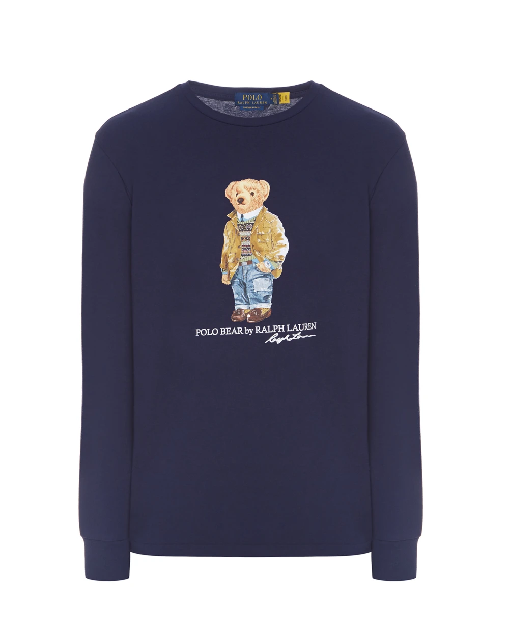 Лонгслив Polo Ralph Lauren 710828276001, синий цвет • Купить в интернет-магазине Kameron