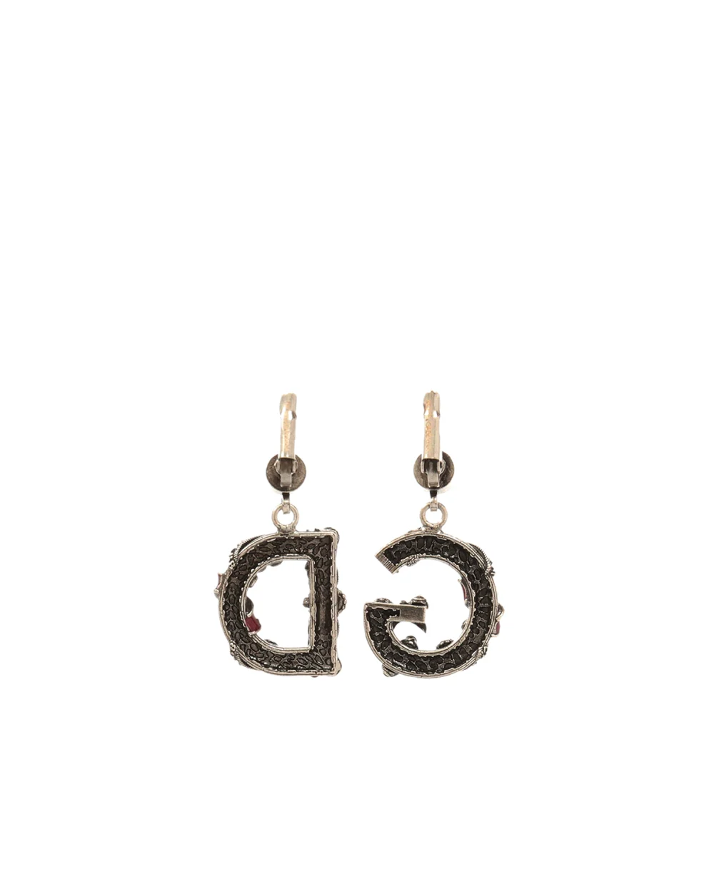 Серьги Dolce&Gabbana WEM6M7-W1111, черный цвет • Купить в интернет-магазине Kameron