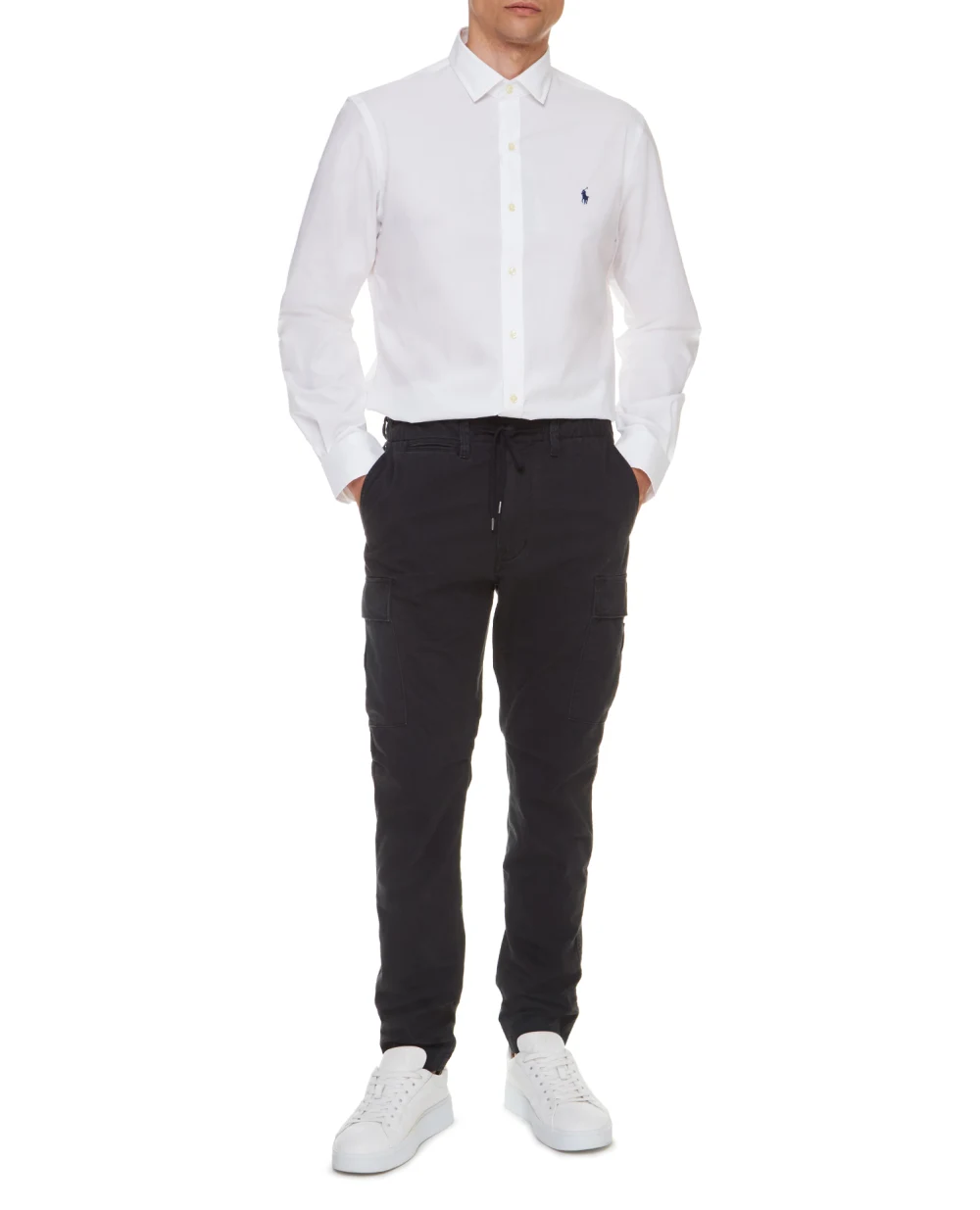 Рубашка Polo Ralph Lauren 712825279001, белый цвет • Купить в интернет-магазине Kameron