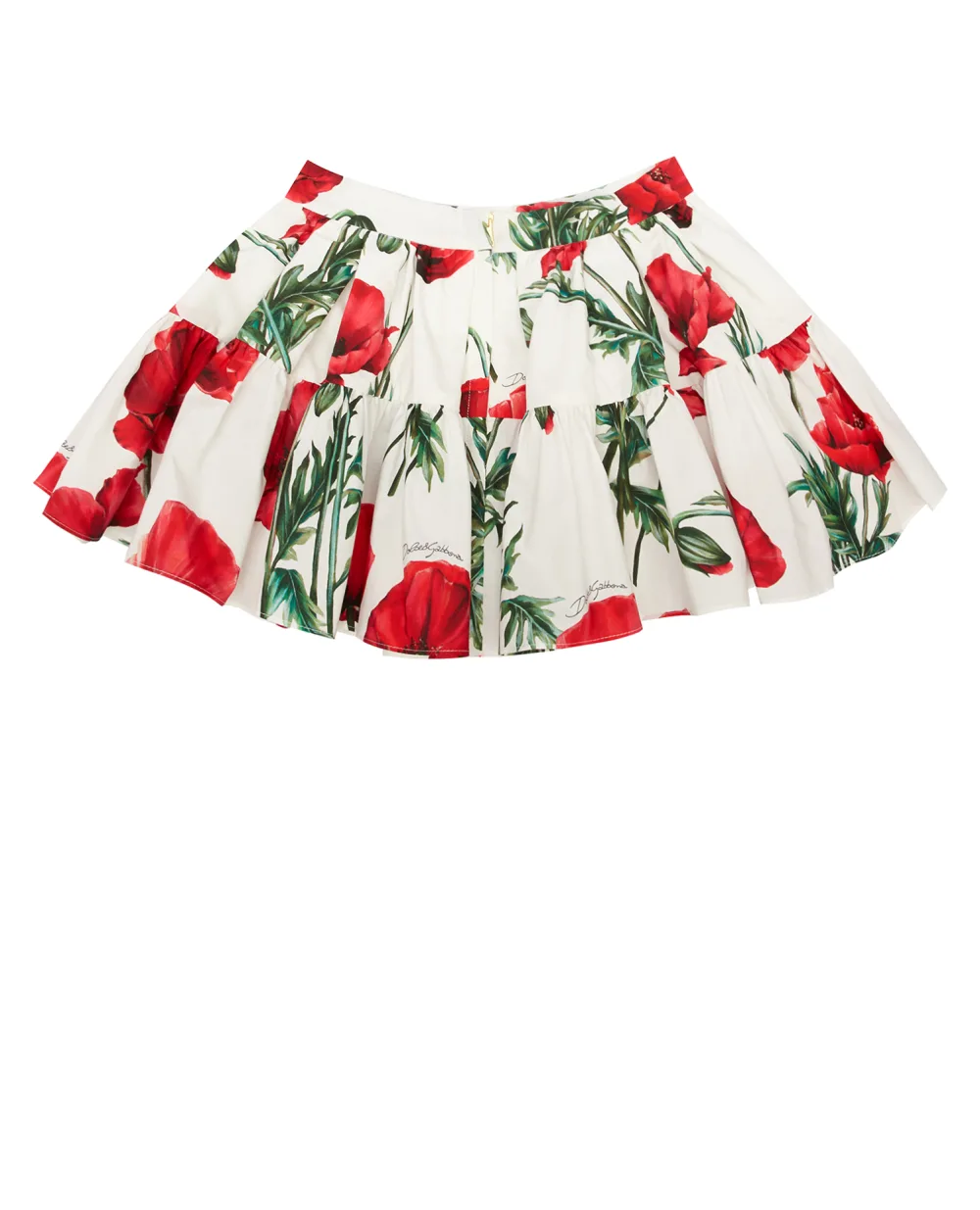 Детская юбка Dolce&Gabbana Kids L54I49-HS5O1-S, белый цвет • Купить в интернет-магазине Kameron