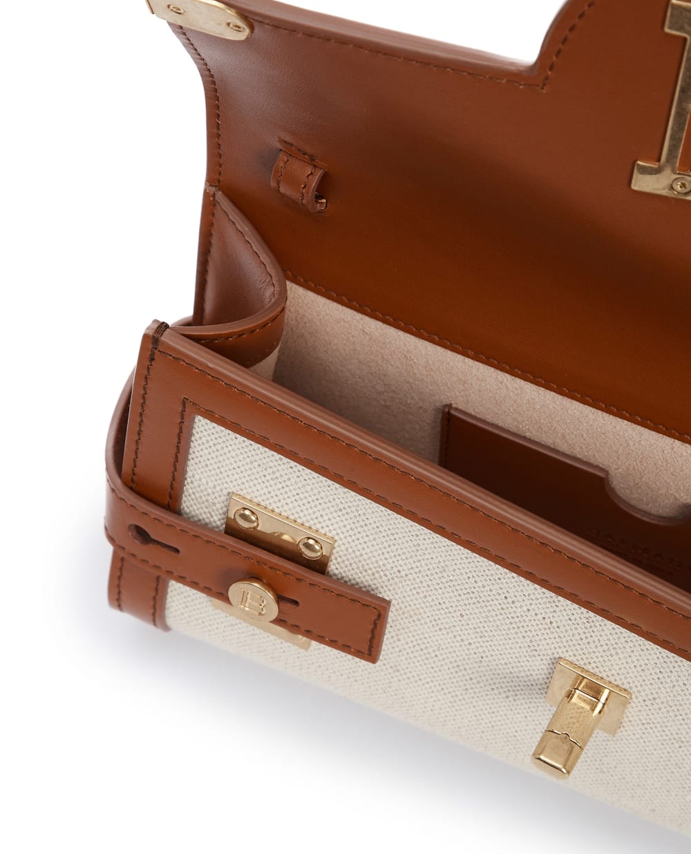 Сумка B-Buzz 23 Balmain VN0LE596TCFN, белый цвет • Купить в интернет-магазине Kameron