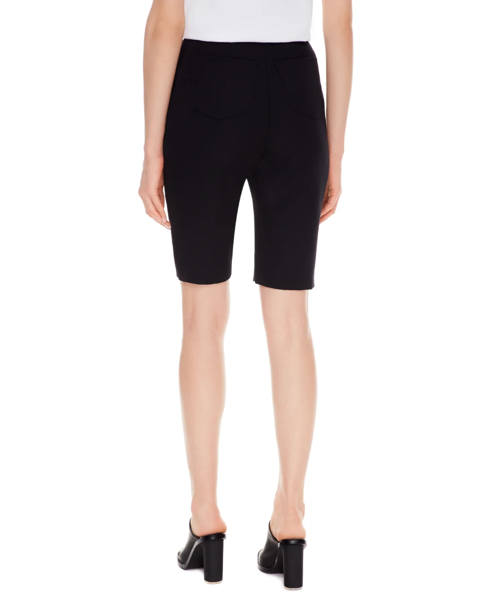 Шерстяные шорты Balmain VF15068167L, черный цвет • Купить в интернет-магазине Kameron
