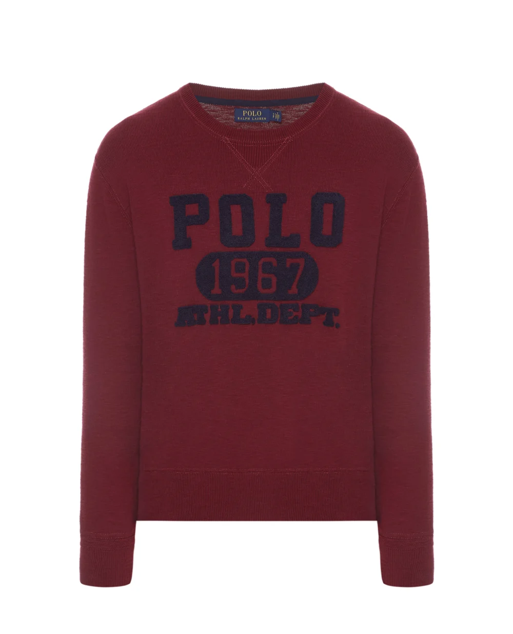 Свитшот Polo Ralph Lauren 710717790001, бордовый цвет • Купить в интернет-магазине Kameron