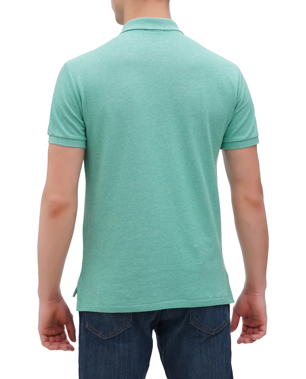 Поло Mesh Polo Ralph Lauren 710680784355, мятный цвет • Купить в интернет-магазине Kameron