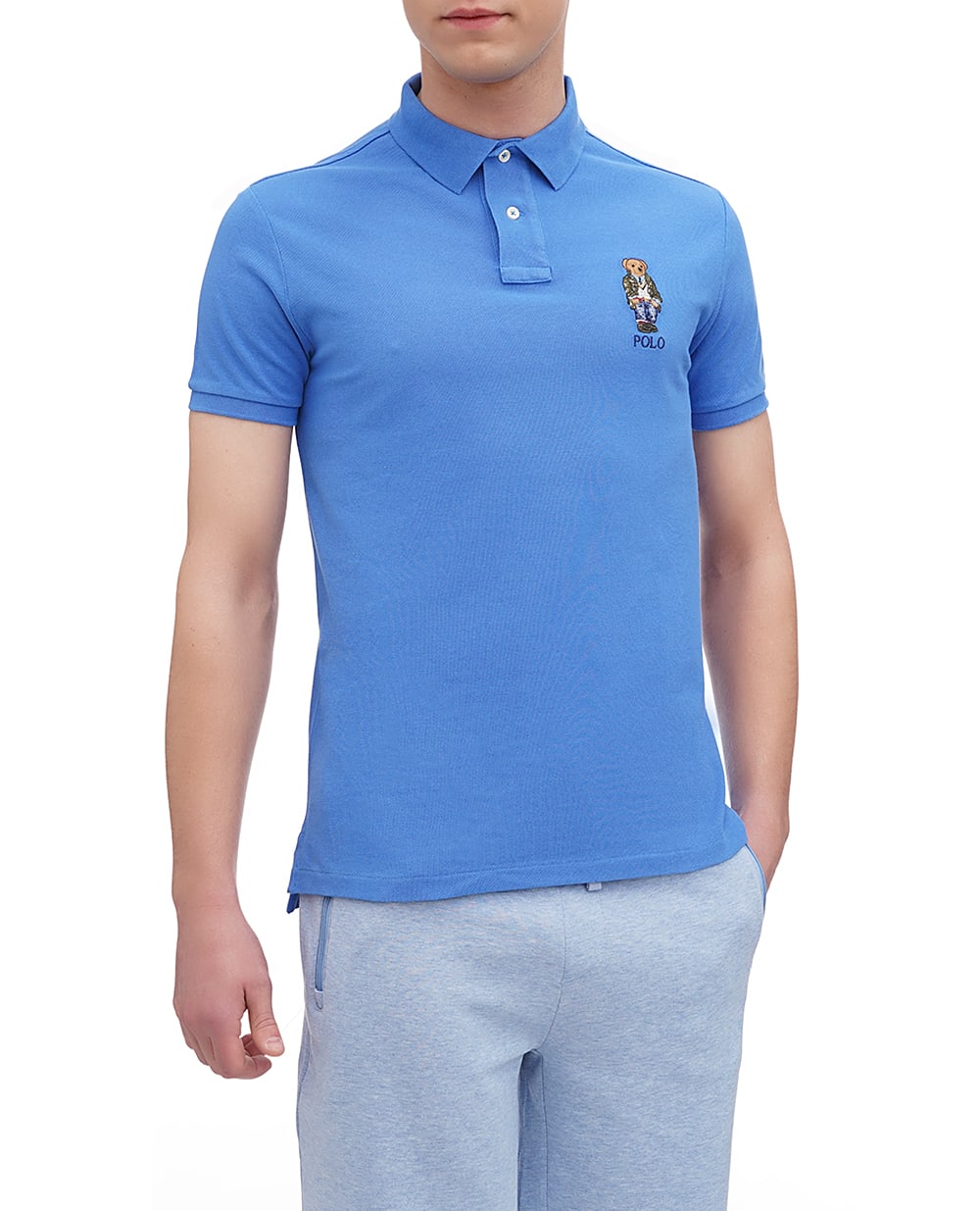 Поло Polo Bear Polo Ralph Lauren 710853312025, синий цвет • Купить в интернет-магазине Kameron