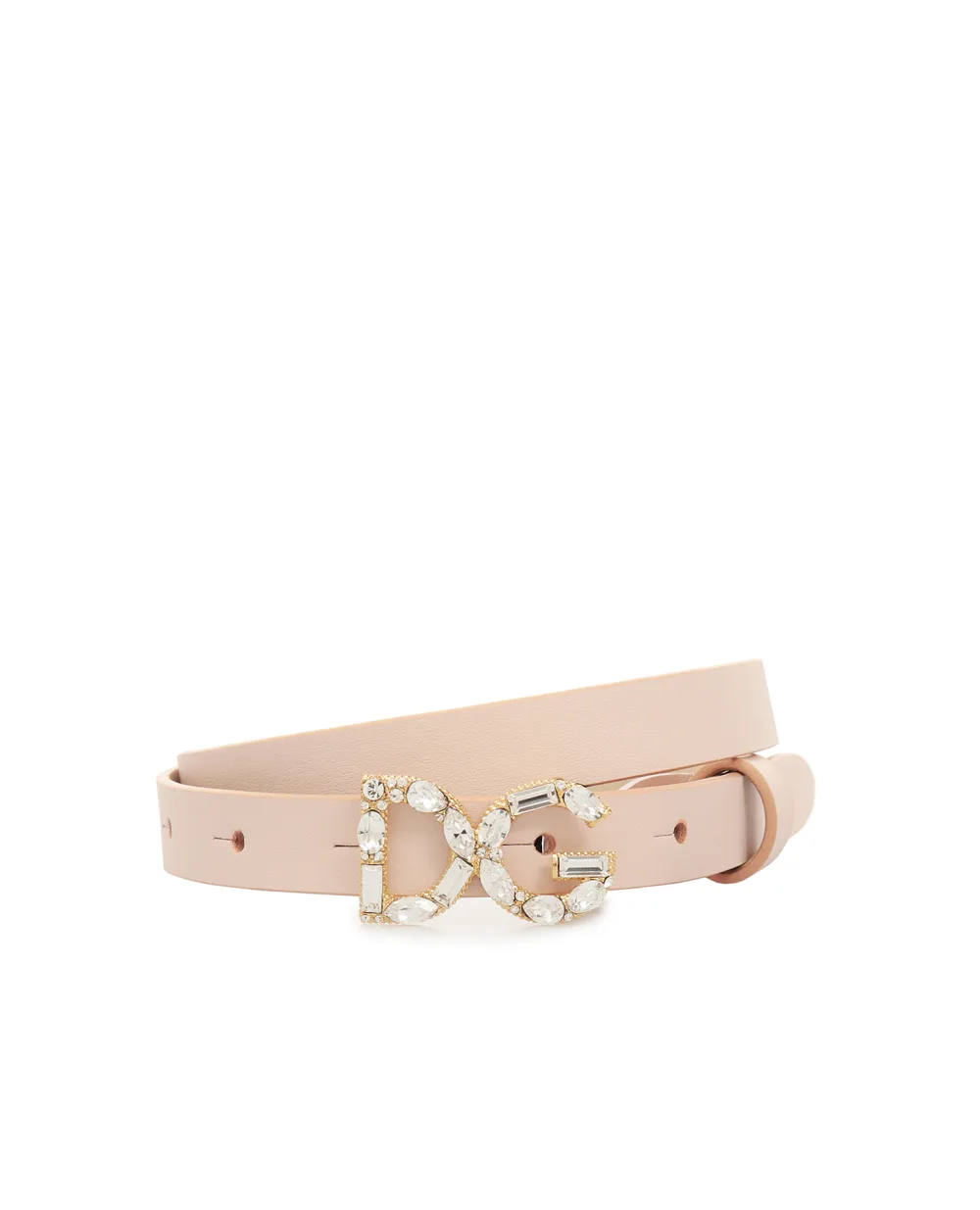 Детский кожаный ремень Dolce&Gabbana Kids EE0058-A1675-, розовый цвет • Купить в интернет-магазине Kameron