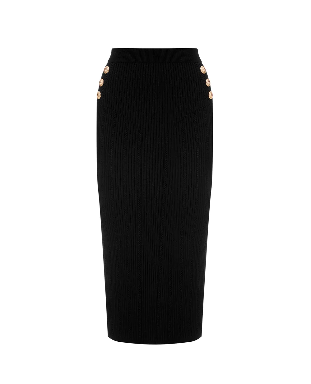 Юбка Balmain XF1LD023KB39, черный цвет • Купить в интернет-магазине Kameron