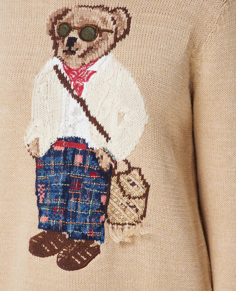 Джемпер Polo Bear Polo Ralph Lauren 211891880001, бежевый цвет • Купить в интернет-магазине Kameron