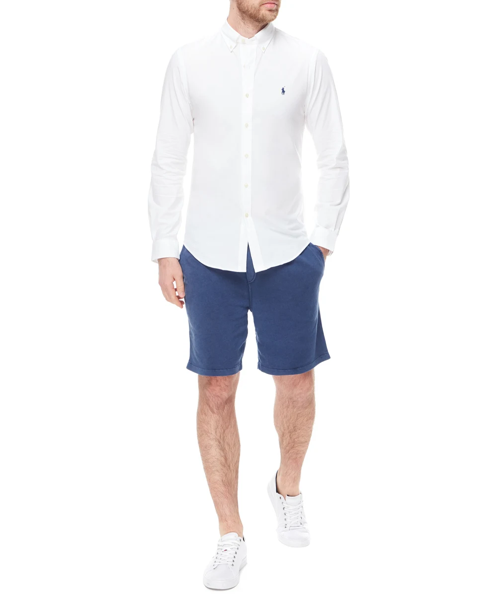 Рубашка Polo Ralph Lauren 710832480002, белый цвет • Купить в интернет-магазине Kameron