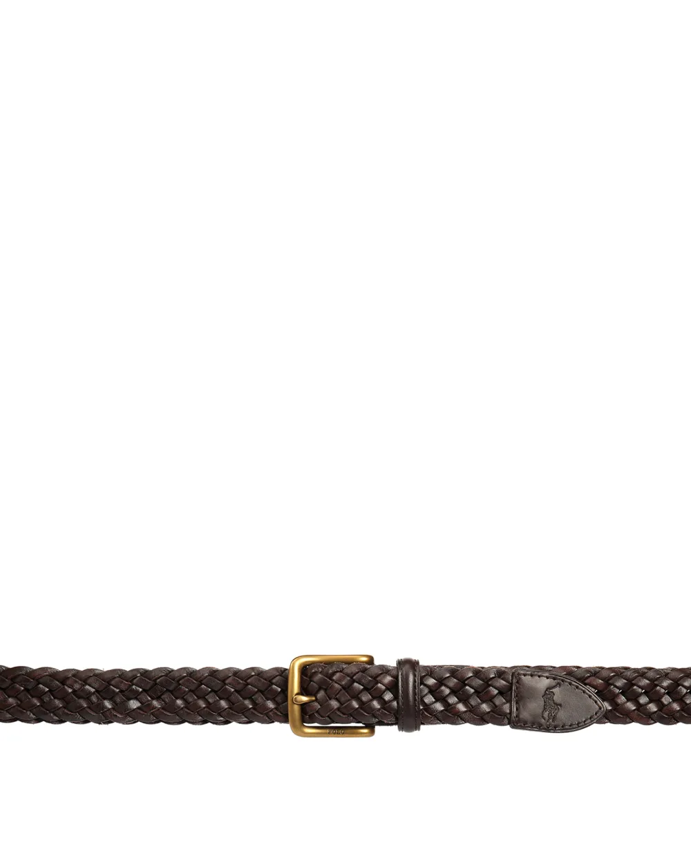 Кожаный ремень Polo Ralph Lauren 405688069002, коричневый цвет • Купить в интернет-магазине Kameron