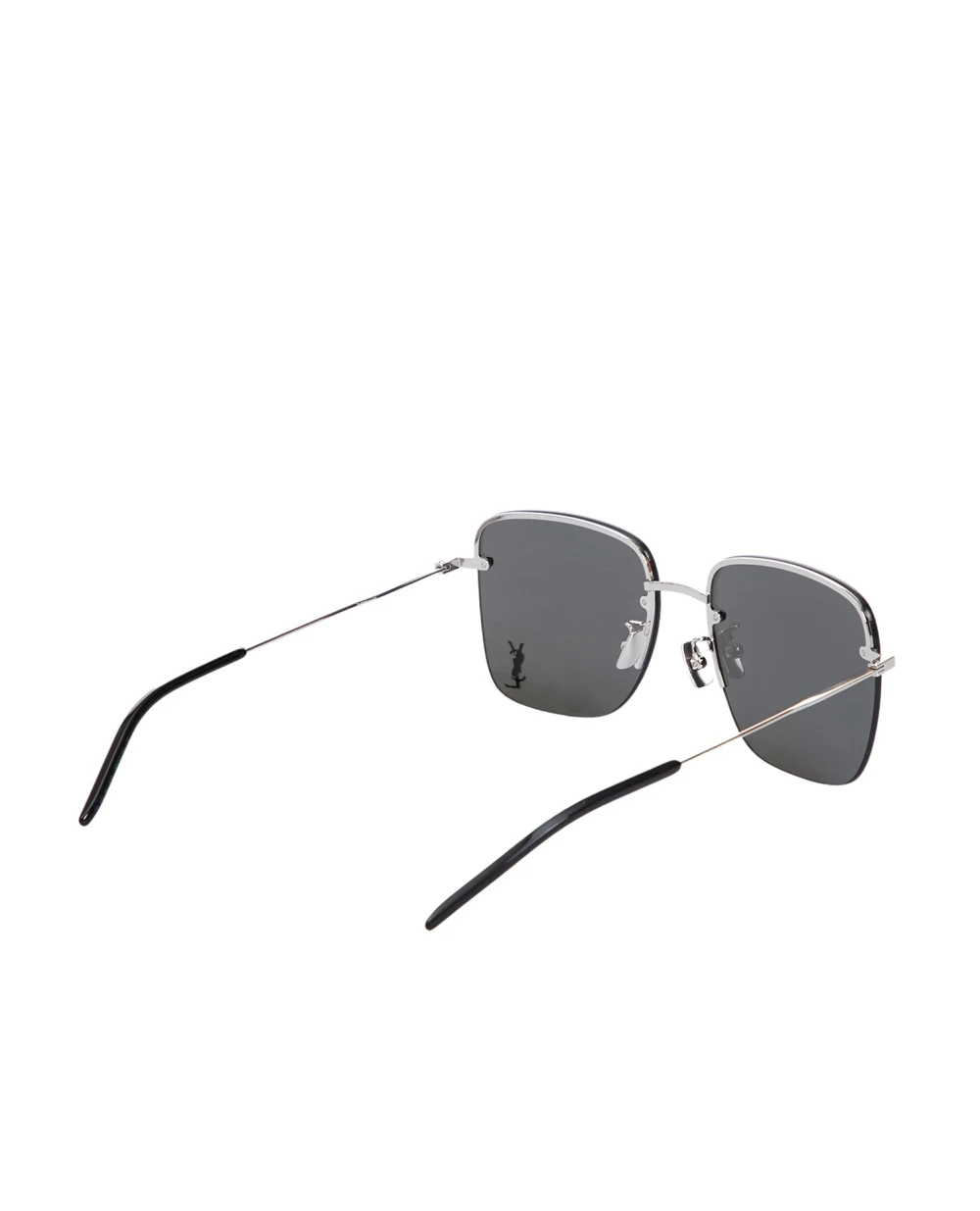 Солнцезащитные очки Saint Laurent SL 312 M-010, серебряный цвет • Купить в интернет-магазине Kameron
