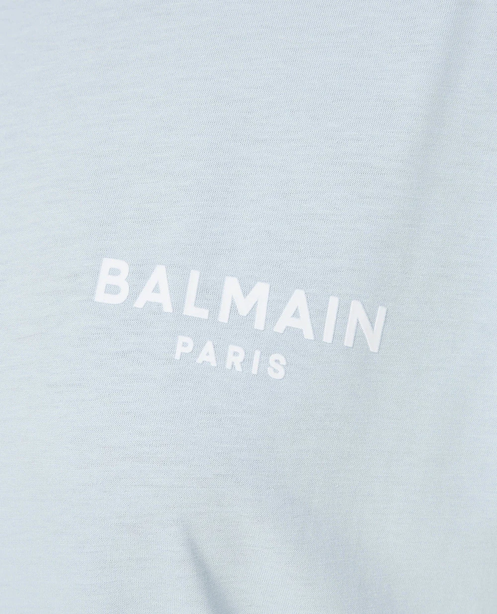 Футболка Balmain WF1EF010B013-S, голубой цвет • Купить в интернет-магазине Kameron