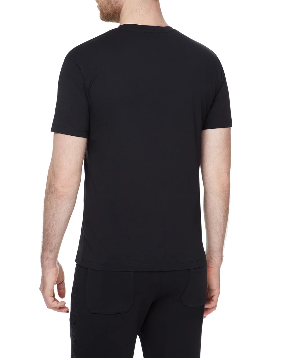 Футболка Balmain DH1EG000BB73, черный цвет • Купить в интернет-магазине Kameron