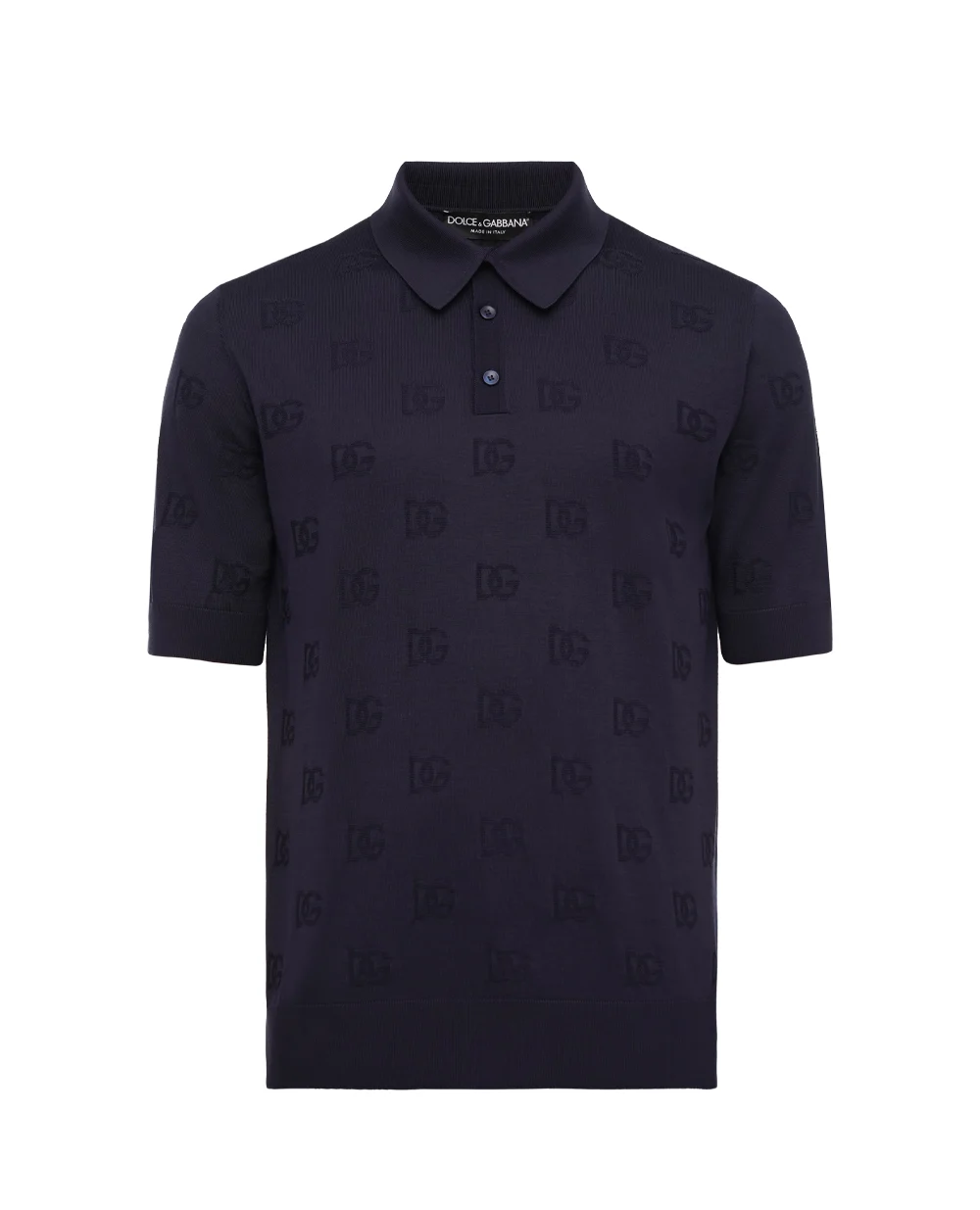 Поло Dolce&Gabbana GXZ15T-JAST6, темно-синий цвет • Купить в интернет-магазине Kameron