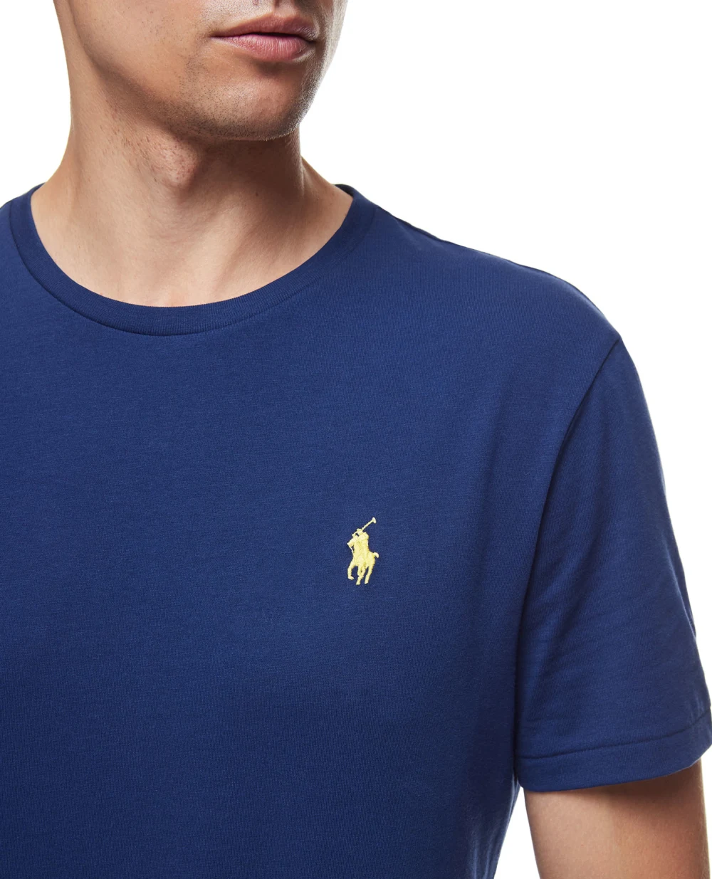 Футболка Polo Ralph Lauren 710671438234, синий цвет • Купить в интернет-магазине Kameron