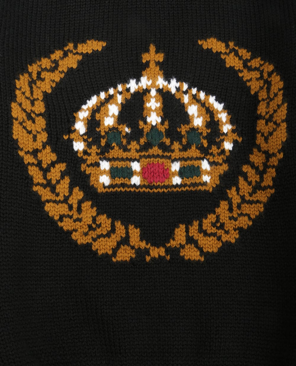Шерстяной джемпер Dolce&Gabbana Kids L4KW13-JAVHK-B, черный цвет • Купить в интернет-магазине Kameron