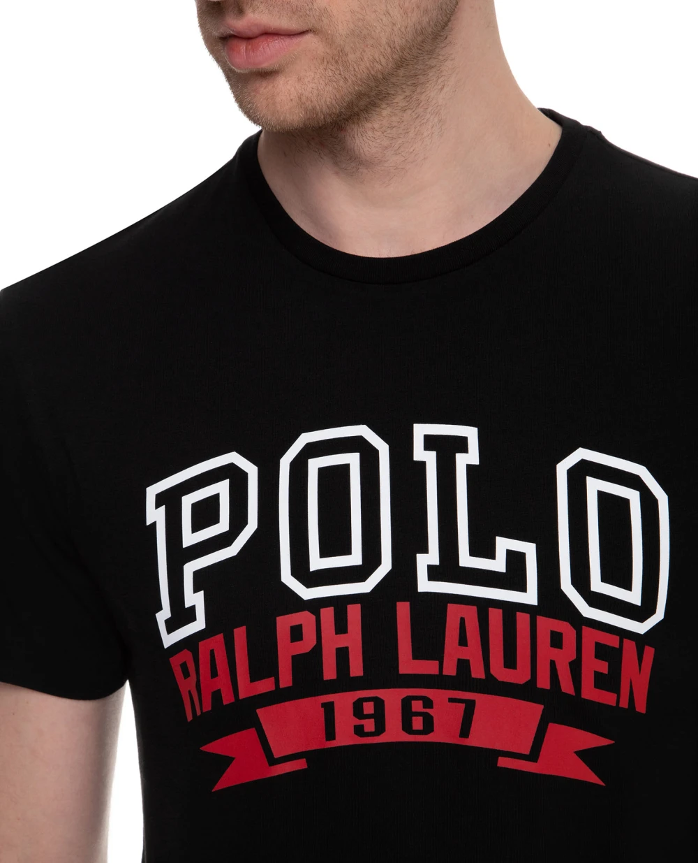 Футболка Polo Ralph Lauren 734689001, черный цвет • Купить в интернет-магазине Kameron