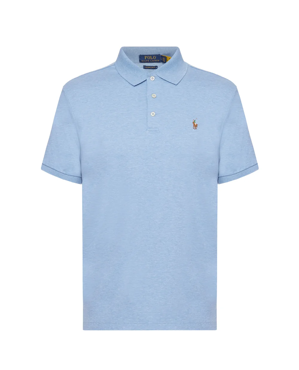 Поло Polo Ralph Lauren 710704319084, голубой цвет • Купить в интернет-магазине Kameron