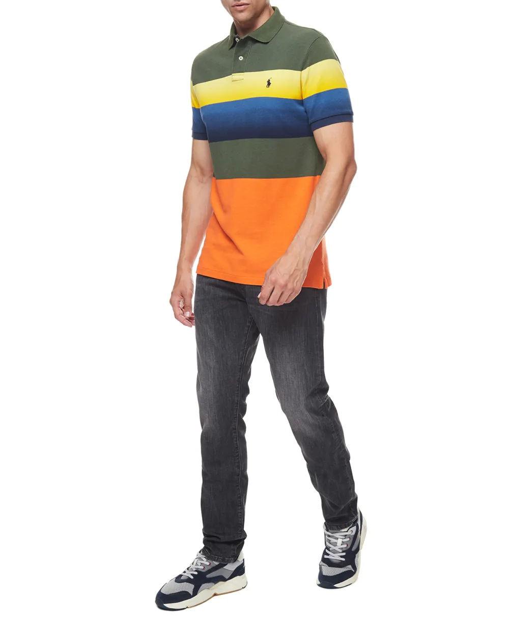 Поло Polo Ralph Lauren 710844292001, разноцветный цвет • Купить в интернет-магазине Kameron