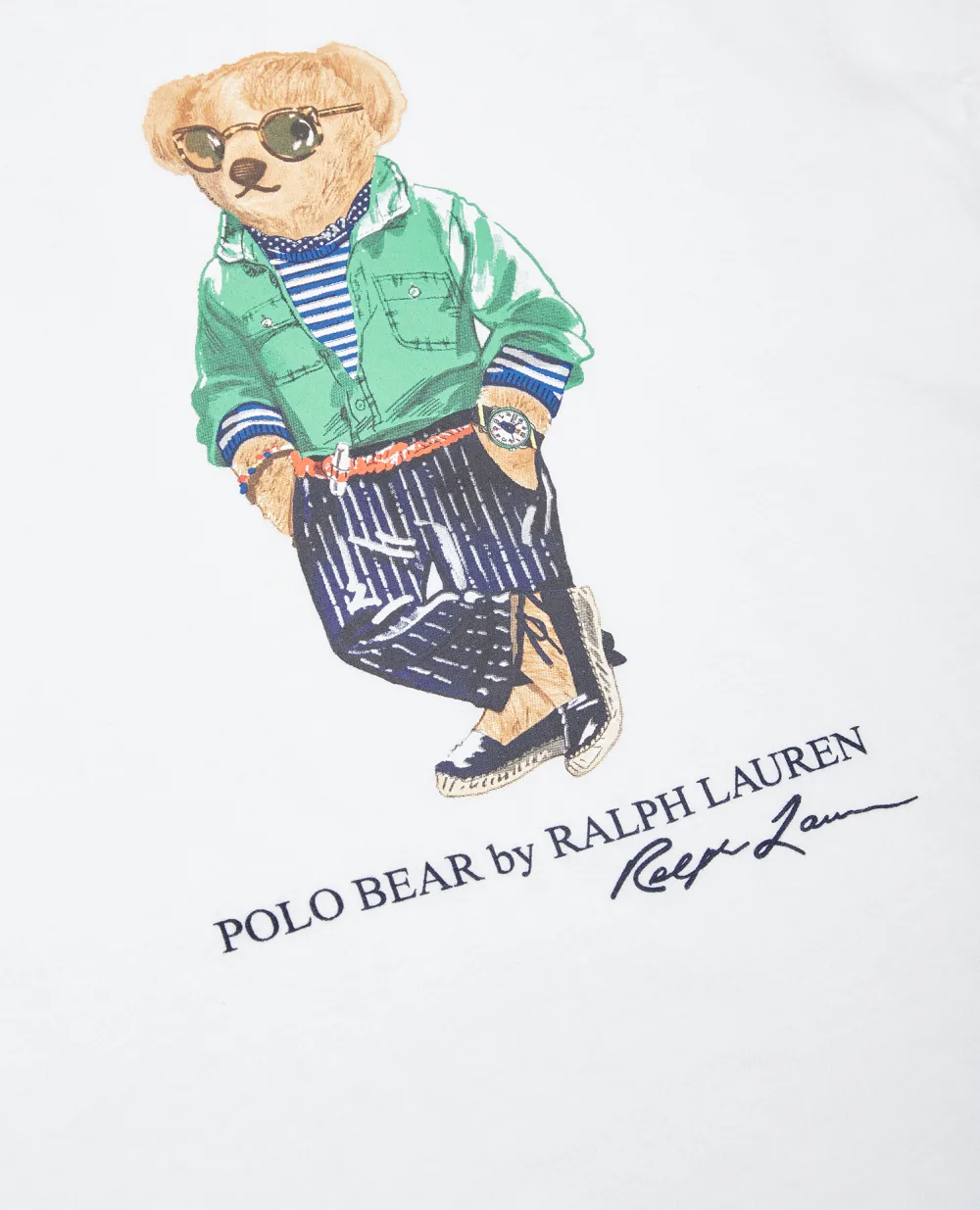 Футболка Polo Ralph Lauren Kids 321865681001, белый цвет • Купить в интернет-магазине Kameron