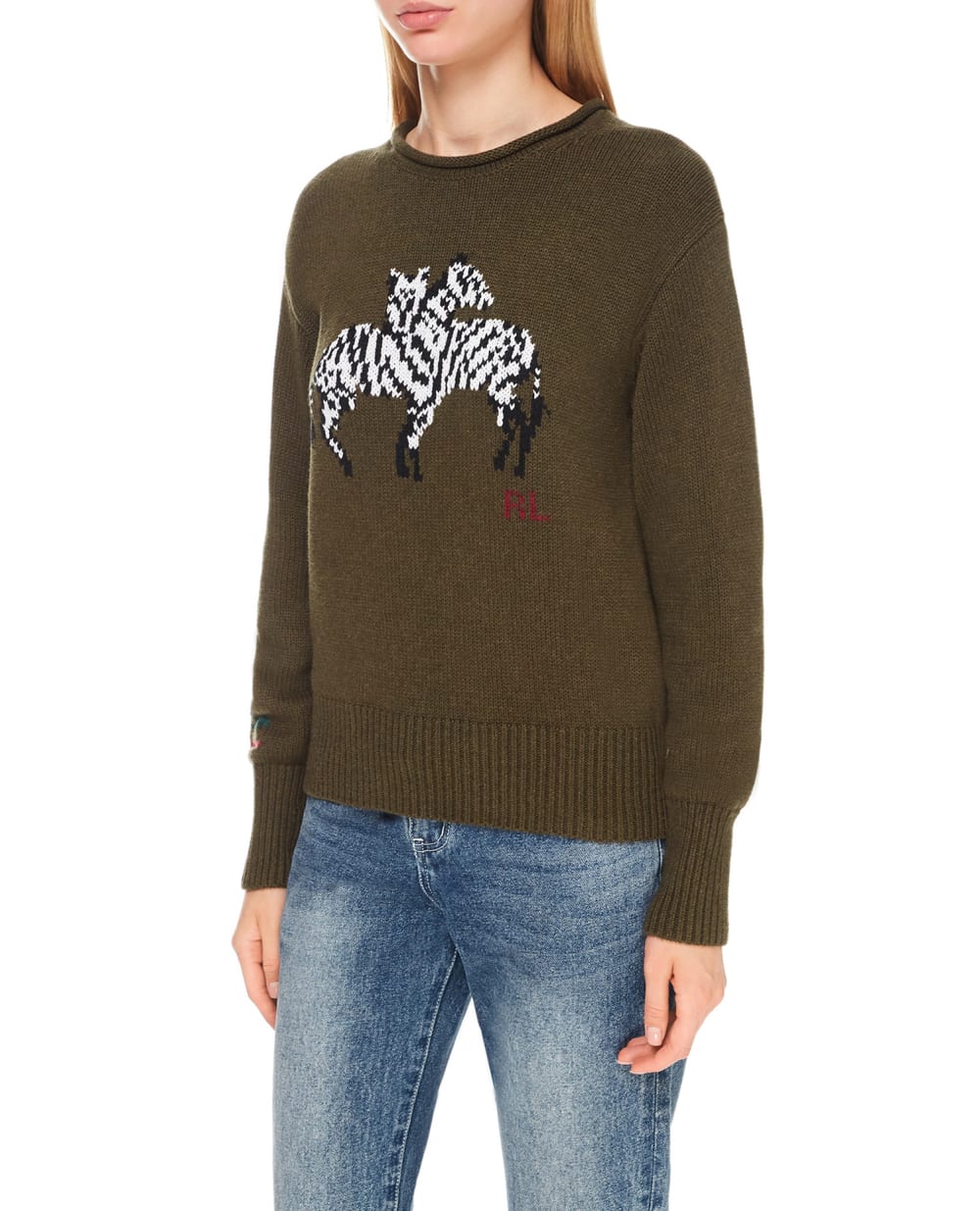 Свитер Polo Ralph Lauren 211839015001, зеленый цвет • Купить в интернет-магазине Kameron
