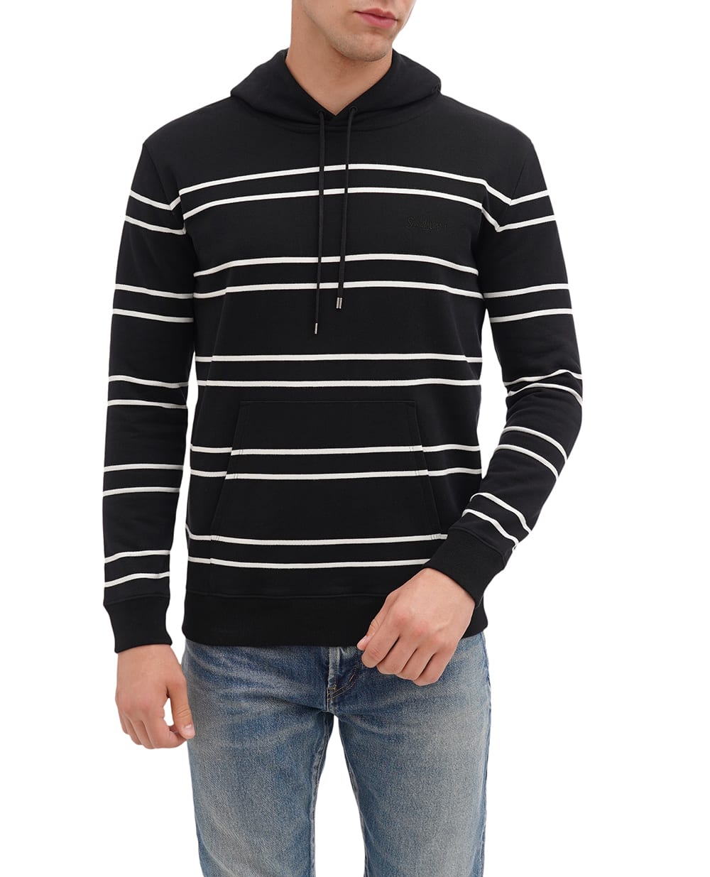 Худи Saint Laurent 759979-Y37IZ, черный цвет • Купить в интернет-магазине Kameron